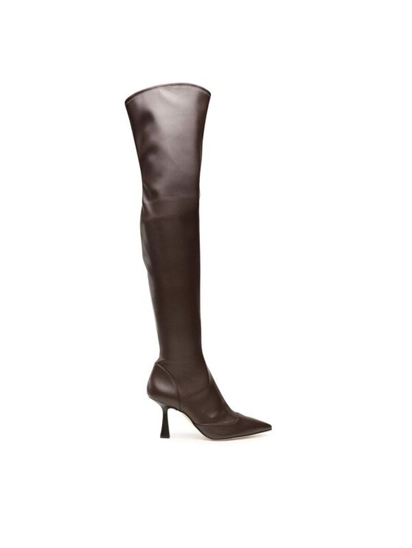 MICHAEL Michael Kors MICHAEL Michael Kors Visoki Škornji Clara Boot 40F3CLMB5L Rjava