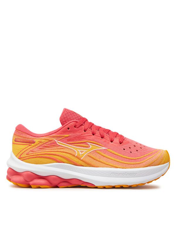 Mizuno Mizuno Čevlji Wave Skyrise 5 J1GD2409 Oranžna