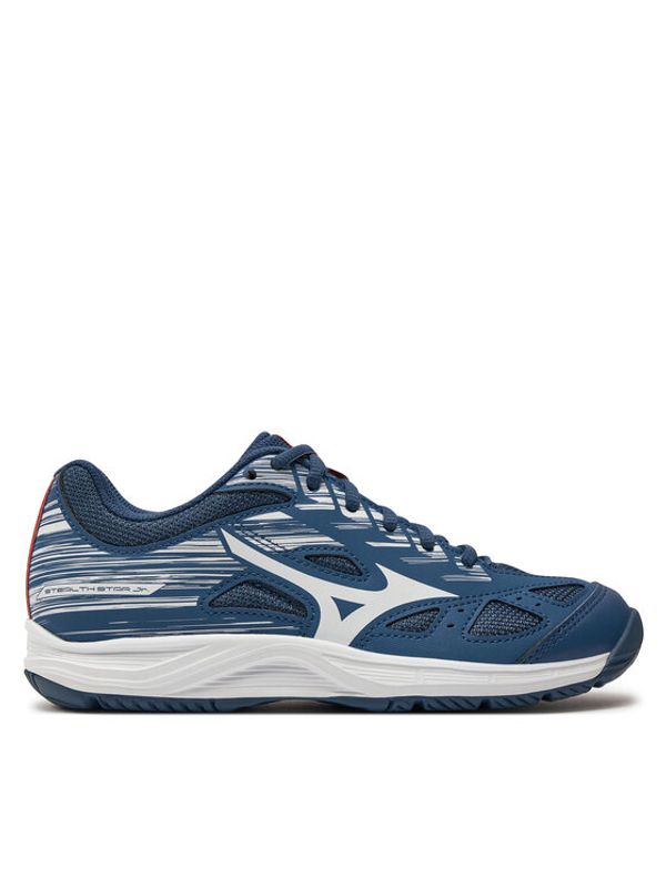 Mizuno Mizuno Čevlji za športe v zaprtih prostorih Stealth Star Jr.X1GC210721 Mornarsko modra