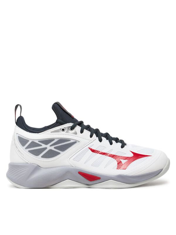 Mizuno Mizuno Čevlji za športe v zaprtih prostorih Wave Dimension V1GA2240 Bela