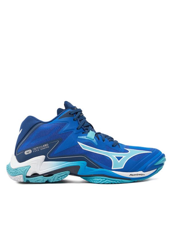 Mizuno Mizuno Čevlji za športe v zaprtih prostorih Wave Lightining Z8 Mid V1GA2405 Modra