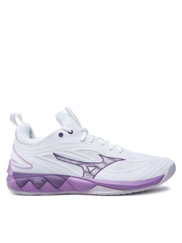 Mizuno Mizuno Čevlji za športe v zaprtih prostorih Wave Luminous 4 V1GC2420 Vijolična