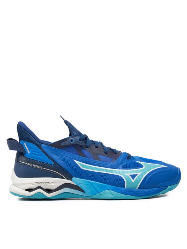 Mizuno Mizuno Čevlji za športe v zaprtih prostorih Wave Mirage 5 X1GA2350 Modra