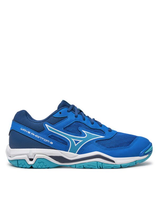 Mizuno Mizuno Čevlji za športe v zaprtih prostorih Wave Phantom 3 X1GA2260 Modra