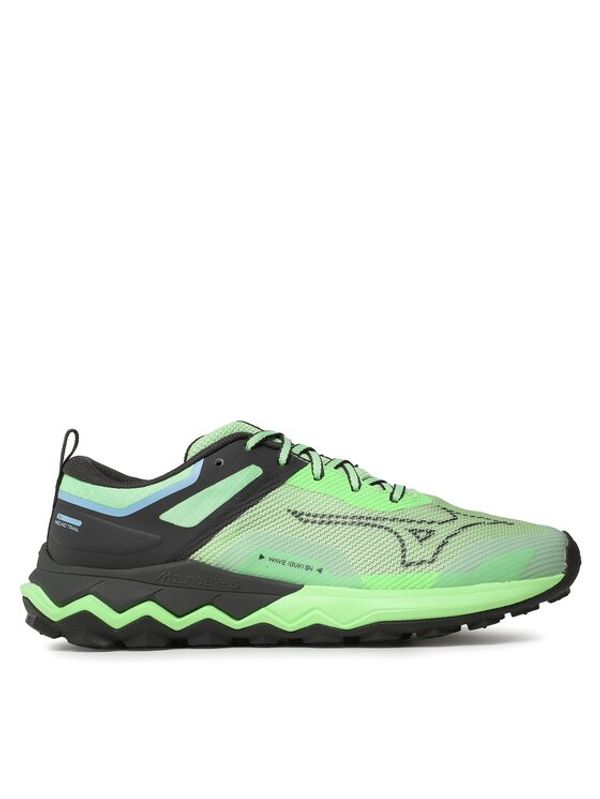 Mizuno Mizuno Tekaški čevlji Wave Ibuki 4 J1GJ2273 Zelena