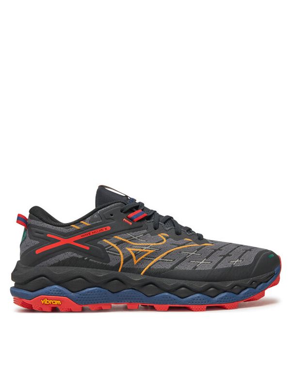 Mizuno Mizuno Tekaški čevlji Wave Mujin 10 J1GJ2470 Črna