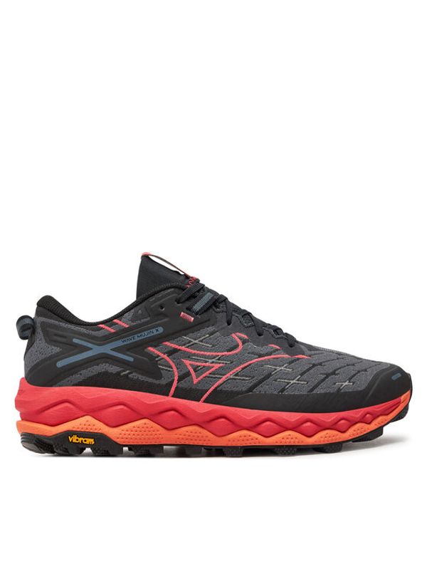 Mizuno Mizuno Tekaški čevlji Wave Mujin 10 J1GJ2470 Črna