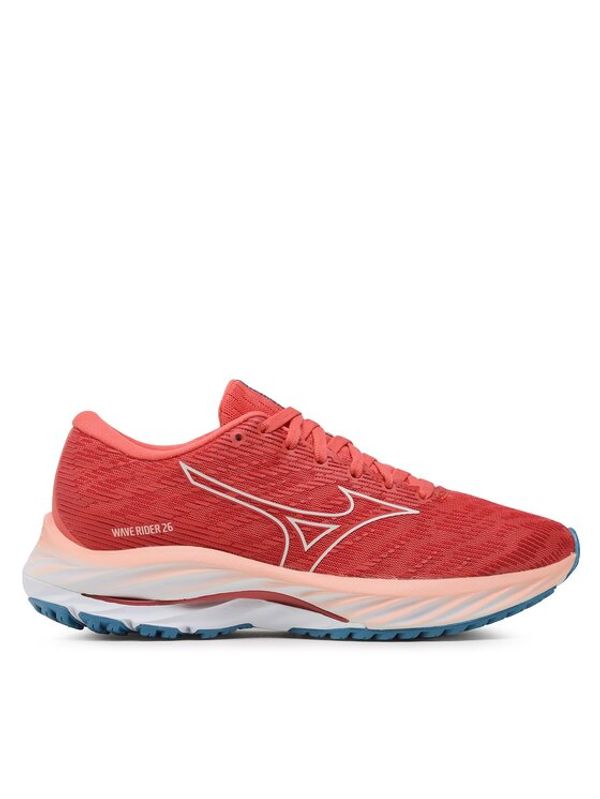 Mizuno Mizuno Tekaški čevlji Wave Rider 26 J1GD220375 Rdeča