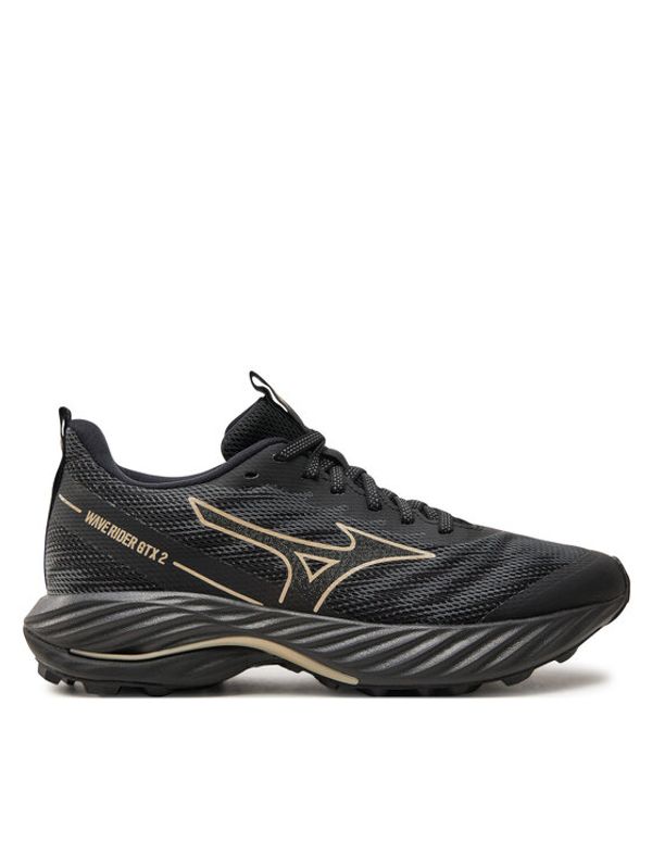 Mizuno Mizuno Tekaški čevlji Wave Rrider GTX 2 J1GD247921 Črna