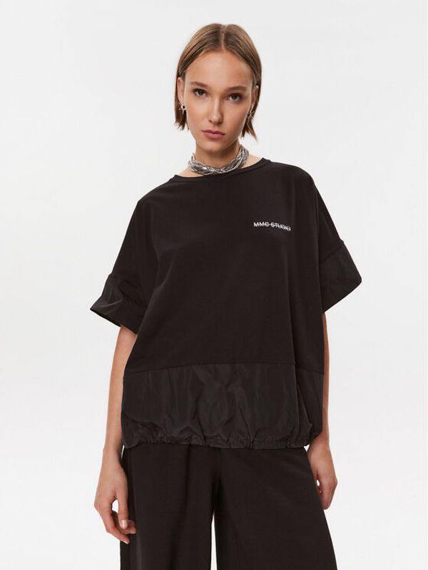 MMC Studio MMC Studio Majica 5 Črna Relaxed Fit