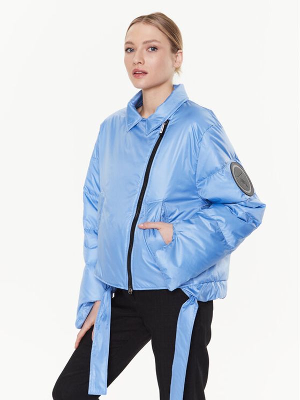 MMC Studio MMC Studio Puhovka Biker Modra Relaxed Fit