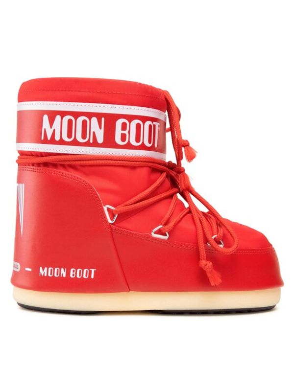 Moon Boot Moon Boot Škornji za sneg Icon Low Nylon 14093400009 D Rdeča