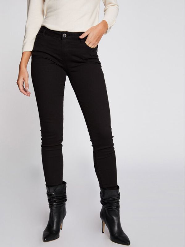 Morgan Morgan Jeans hlače 191-PETRA Črna Skinny Fit