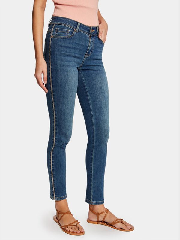Morgan Morgan Jeans hlače 231-PCLEM Modra Slim Fit