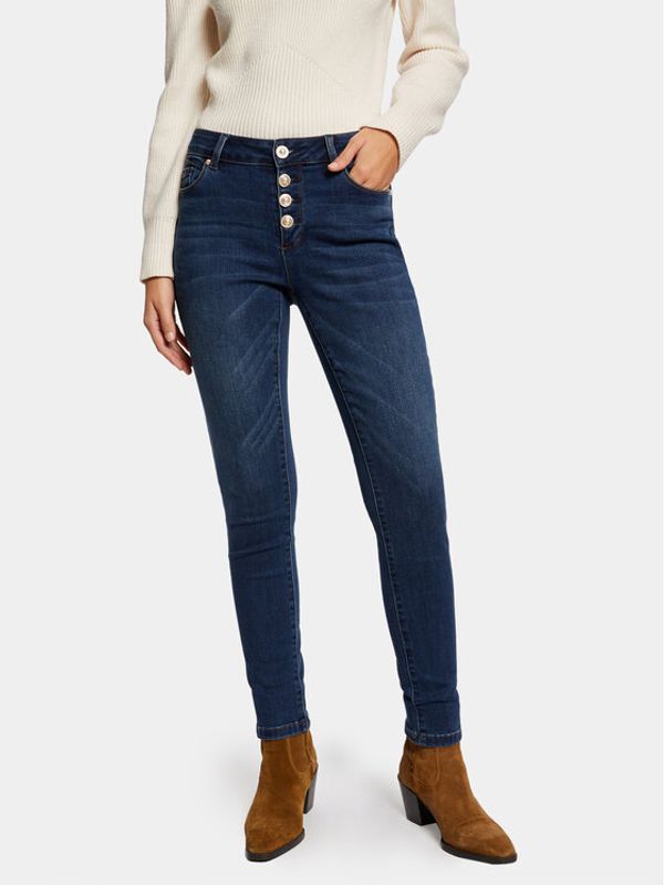 Morgan Morgan Jeans hlače 241-PMIRA Mornarsko modra Skinny Fit