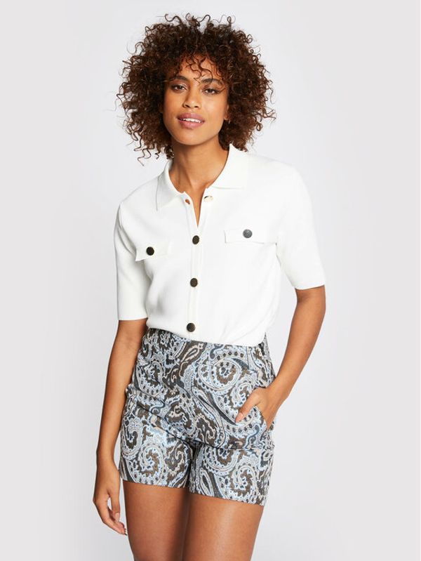 Morgan Morgan Kratke hlače iz tkanine 211-SHOLK.F Pisana Regular Fit