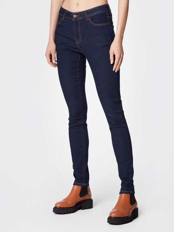 Moss Copenhagen Moss Copenhagen Jeans hlače Petra 14744 Mornarsko modra Skinny Fit