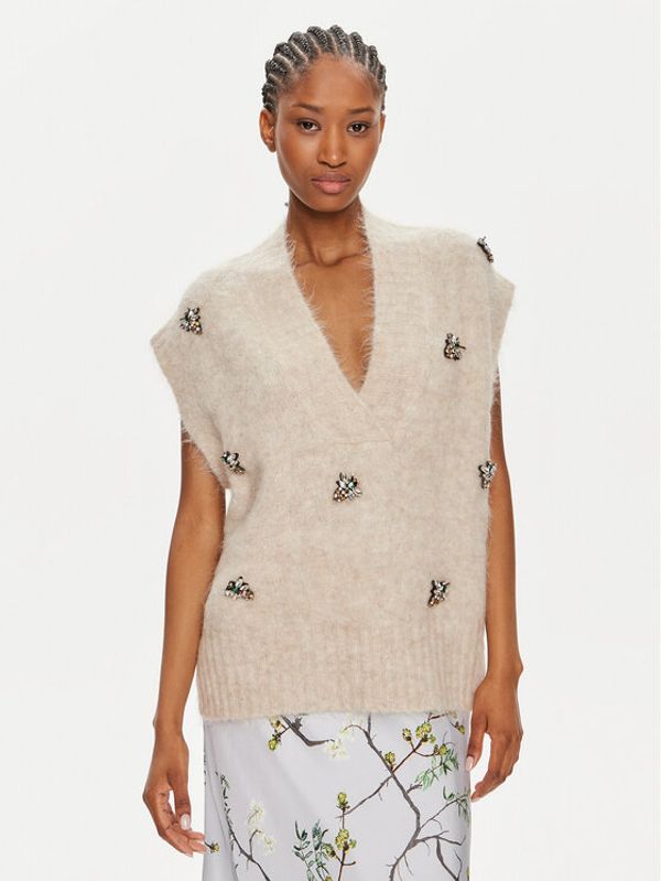 Munthe Munthe Pulover Oshali 242162524276 Bež Oversize