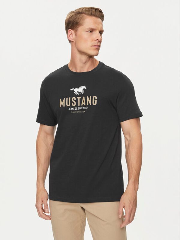 Mustang Mustang Majica 1015059 Črna Regular Fit