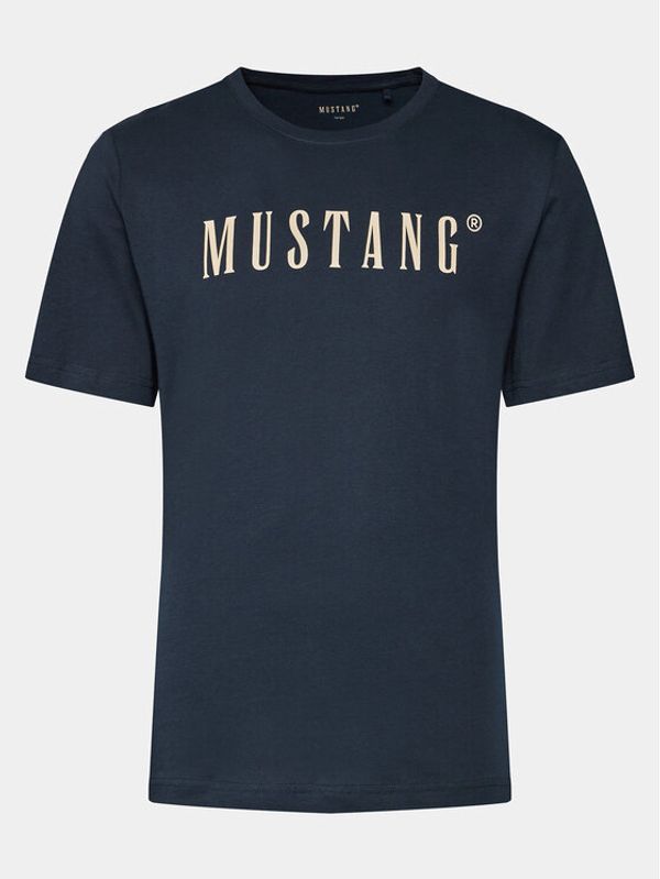 Mustang Mustang Majica Austin 1014695 Mornarsko modra Regular Fit