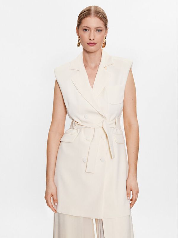 MVP Wardrobe MVP Wardrobe Vsakodnevna obleka MVPE3AB089.0CP0038 Écru Regular Fit