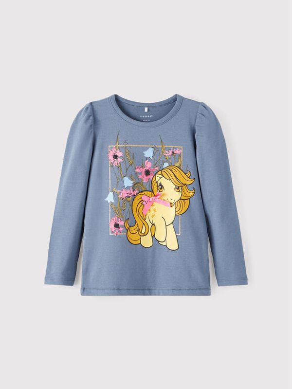 NAME IT NAME IT Bluza MY LITTLE PONY 13205064 Modra Regular Fit