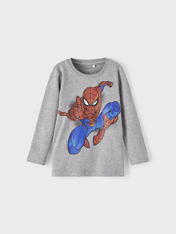 NAME IT NAME IT Bluza SPIDER-MAN 13210754 Siva Regular Fit