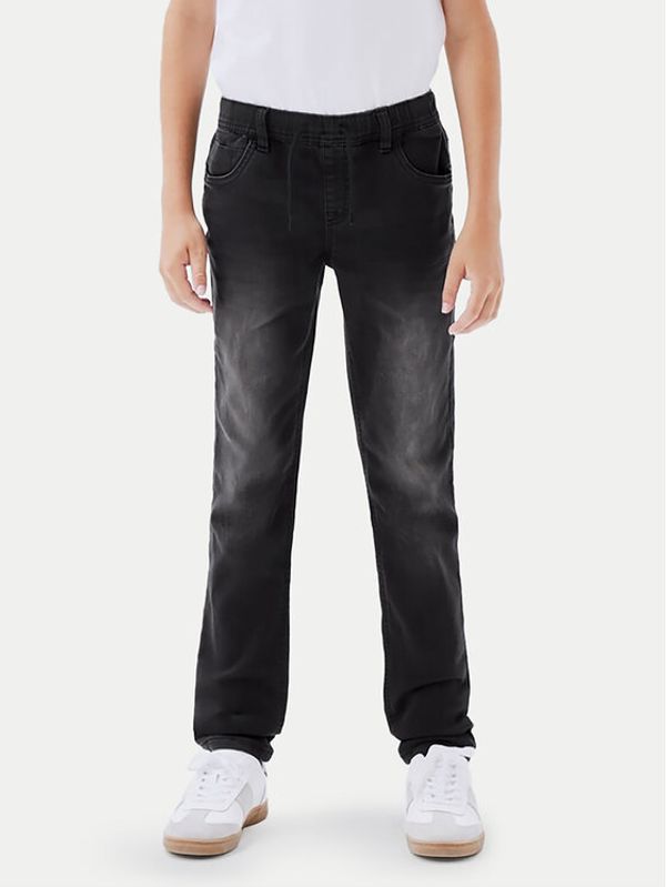 NAME IT NAME IT Jeans hlače 13185213 Črna Slim Fit