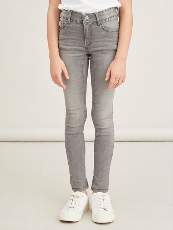 NAME IT NAME IT Jeans hlače 13208871 Siva Skinny Fit