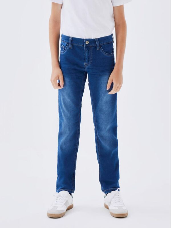 NAME IT NAME IT Jeans hlače 13209038 Modra Slim Fit