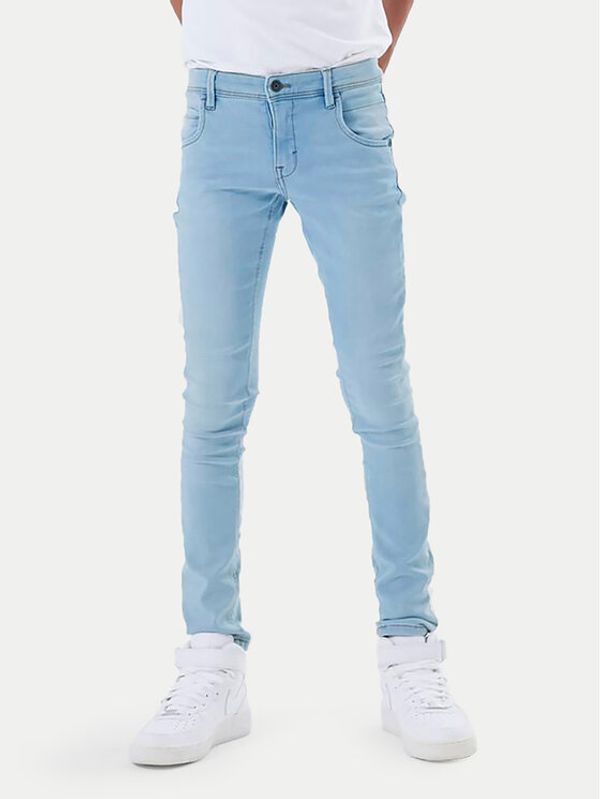 NAME IT NAME IT Jeans hlače Silas 13190372 Modra Slim Fit