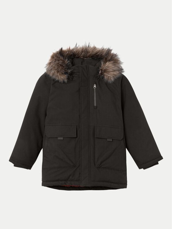 NAME IT NAME IT Parka Master 13229423 Črna Regular Fit