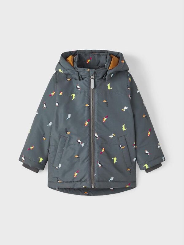 NAME IT NAME IT Prehodna jakna 13220350 Siva Regular Fit