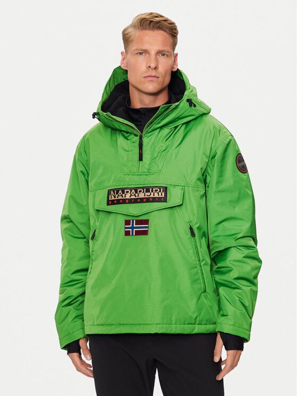 Napapijri Napapijri Anorak Rainforest Next NP0A4IB9 Zelena Regular Fit