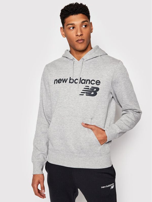 New Balance New Balance Jopa C C F Hoodie MT03910 Siva Relaxed Fit