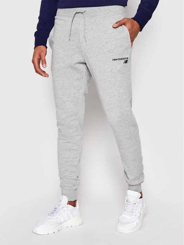 New Balance New Balance Spodnji del trenirke C C F Pant MP03904 Siva Athletic Fit