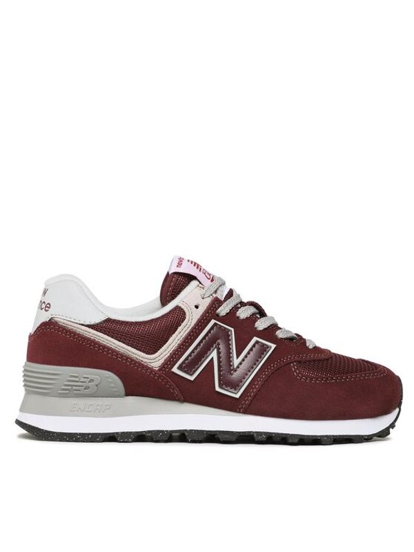 New Balance New Balance Superge WL574EVM Bordo rdeča