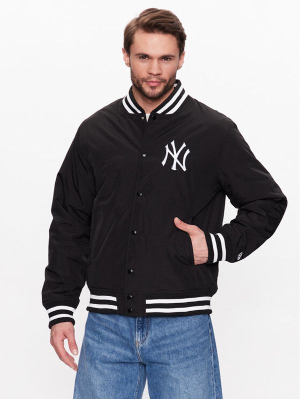 New Era New Era Bomber jakna New York Yankees MLB Team Logo 60332171 Črna Regular Fit