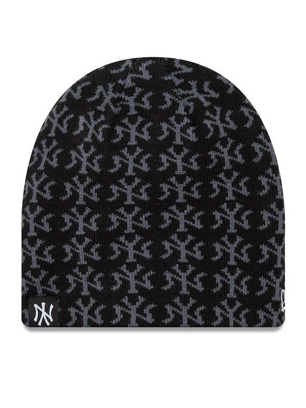 New Era New Era Kapa Jacquard Skull Bean 60565444 Črna