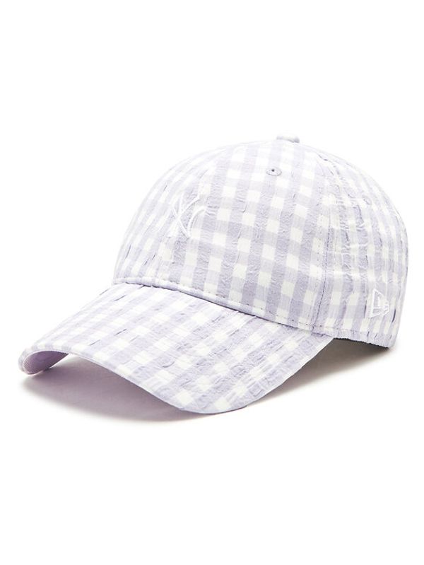 New Era New Era Kapa s šiltom Gingham 9Twent 60358047 Vijolična