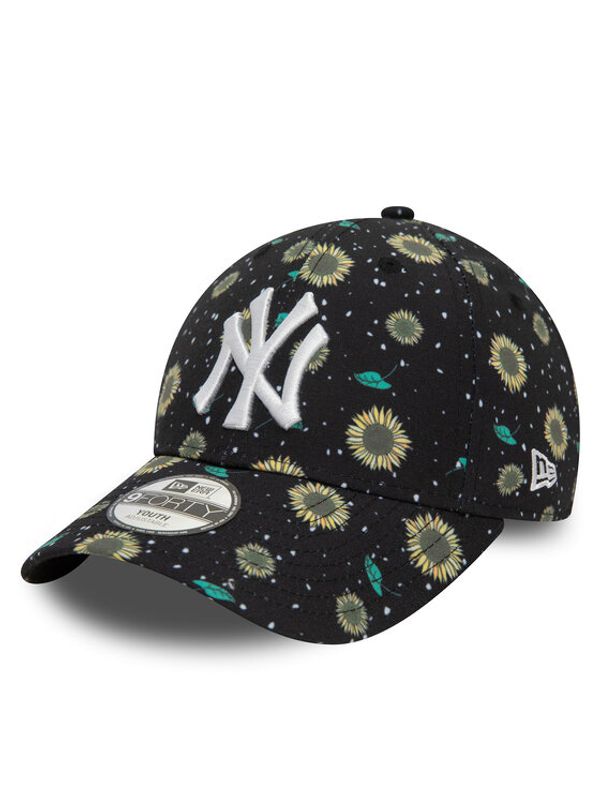 New Era New Era Kapa s šiltom Kids Floral Aop 940 Ne 60503478 S Črna