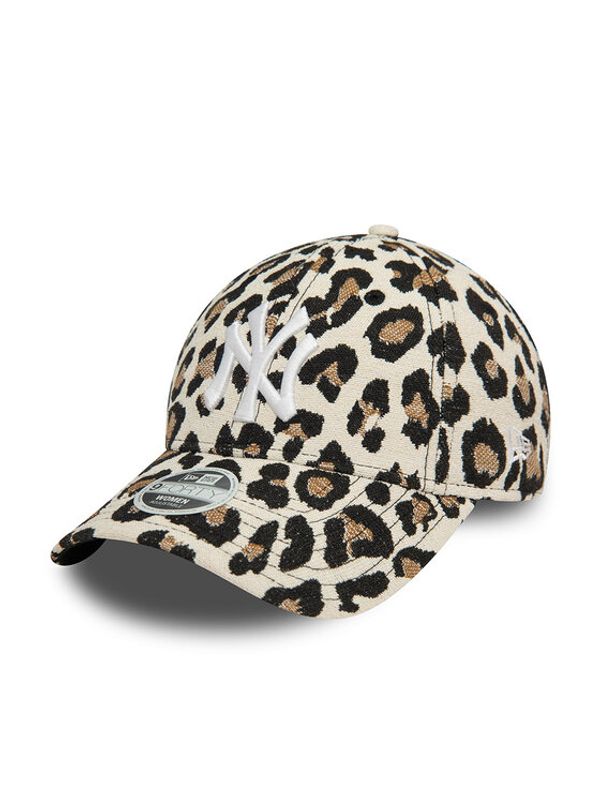 New Era New Era Kapa s šiltom Leopard 9Forty 60565254 Bež