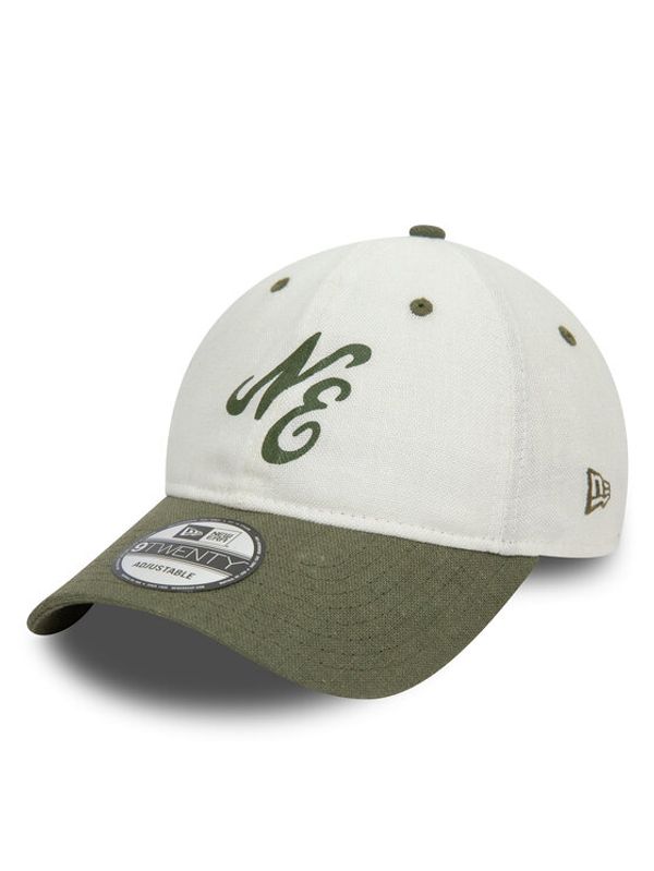 New Era New Era Kapa s šiltom Linen Script 920 Ne 60503545 Écru