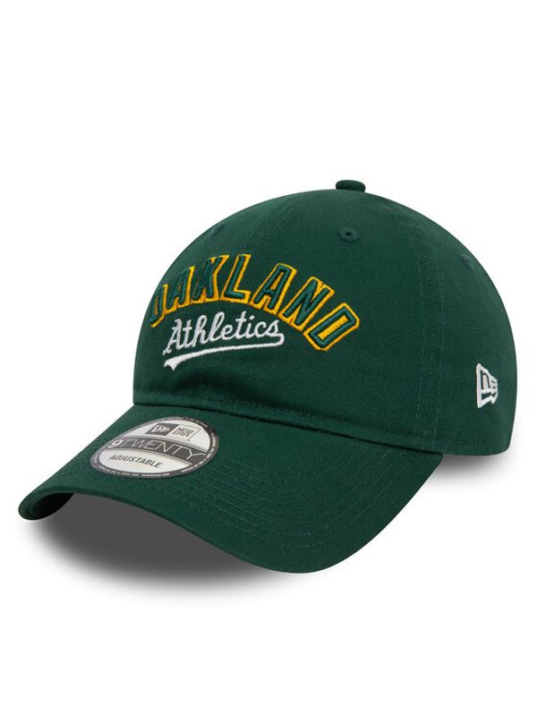 New Era New Era Kapa s šiltom Mlb Wordmark 920 Athletics 60503513 Zelena