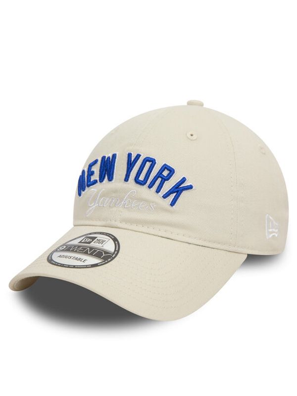 New Era New Era Kapa s šiltom Mlb Wordmark 920 Nyy 60503495 Bež