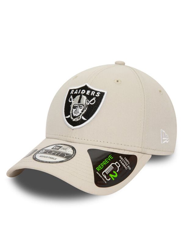 New Era New Era Kapa s šiltom Repreve 940 Raiders 60435235 Écru