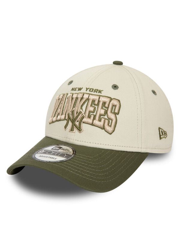 New Era New Era Kapa s šiltom White Crown 940 Nyy 60435040 Écru