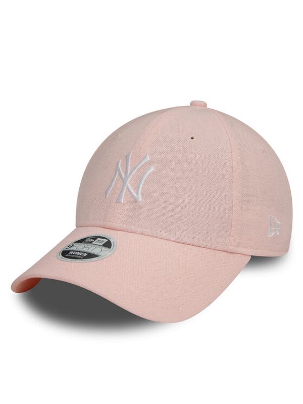 New Era New Era Kapa s šiltom Wmns Mlb Linen 940 Nyy 60503462 Roza