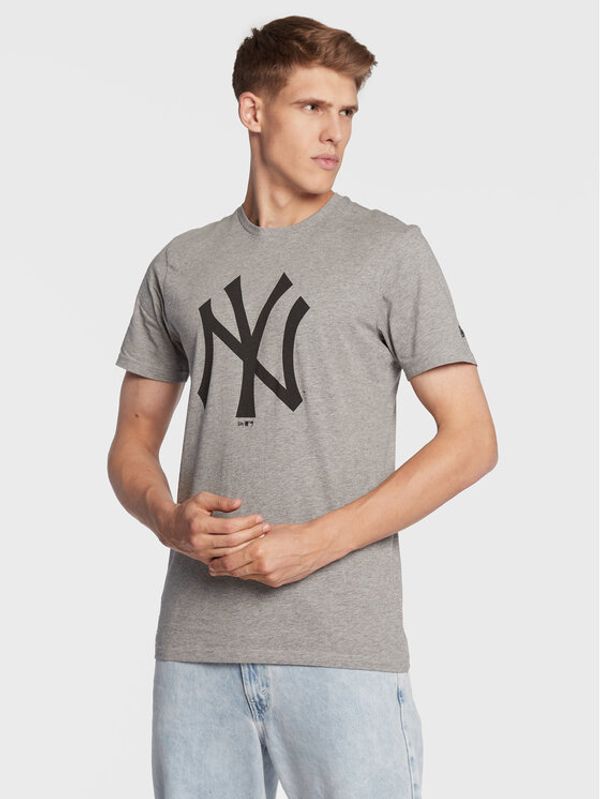 New Era New Era Majica New York Yankees MLB Team Logo 11863696 Siva Regular Fit