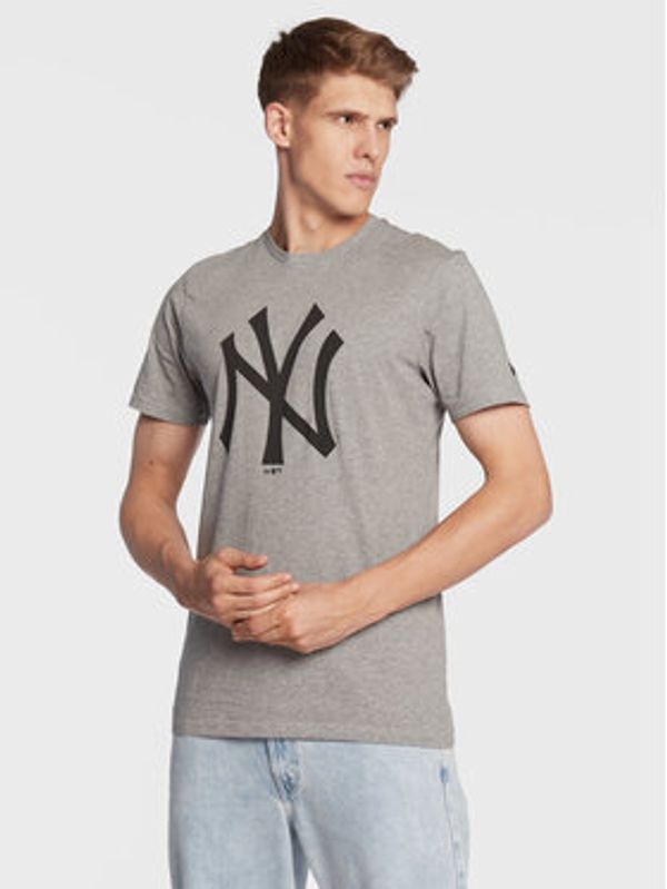 New Era New Era Majica New York Yankees MLB Team Logo 11863696 Siva Regular Fit